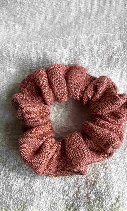 gumka „scrunchie” różowa